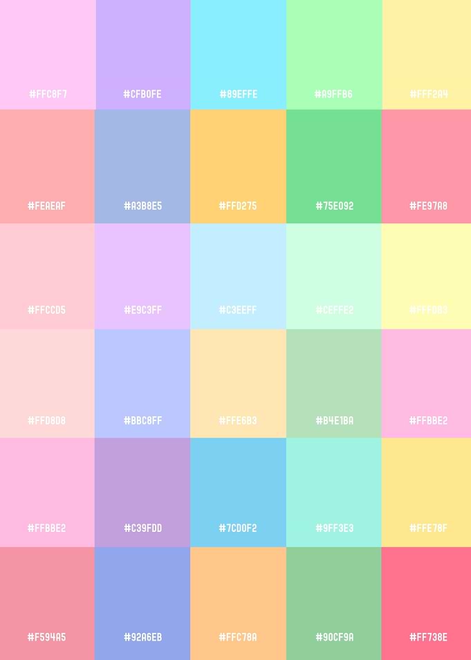 Unicorn Color Hex Color Co