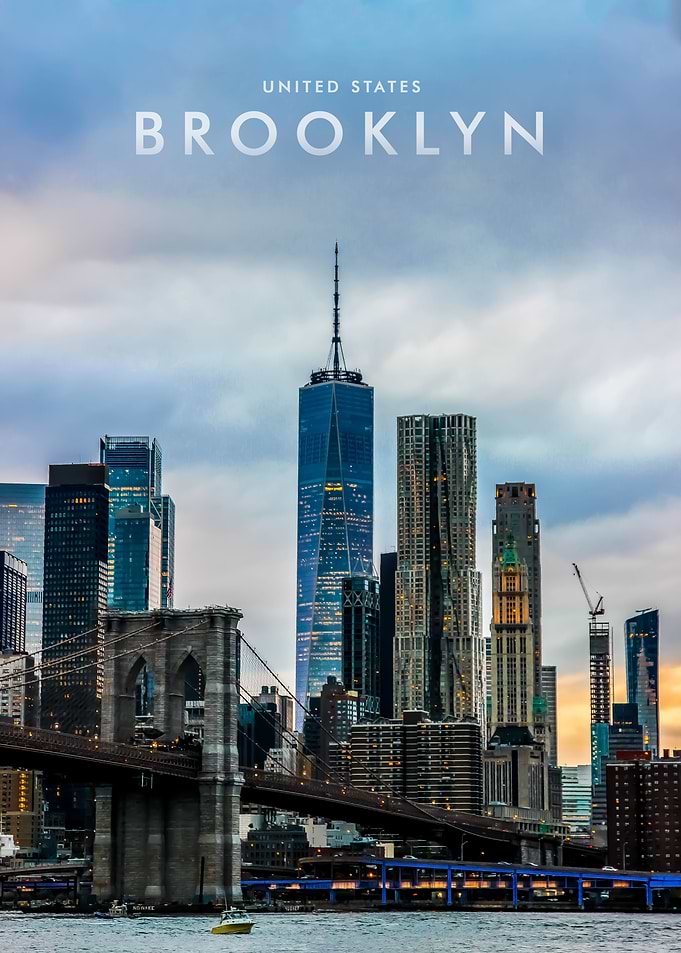 Brooklyn Bridge Skyline