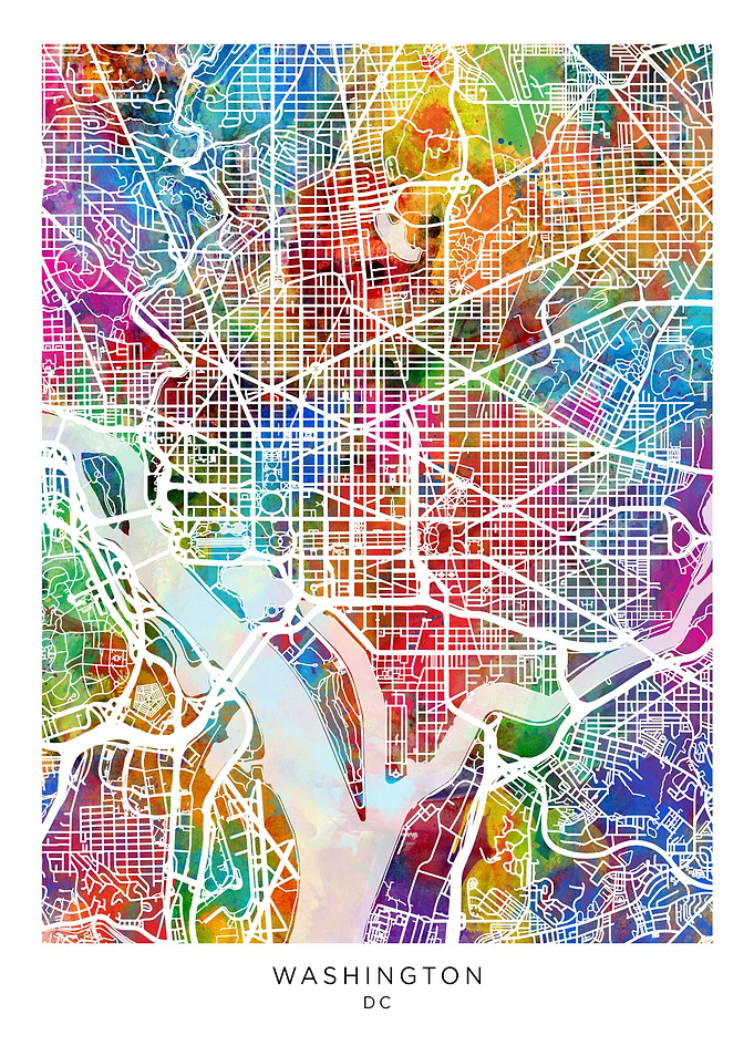 Washington DC Map