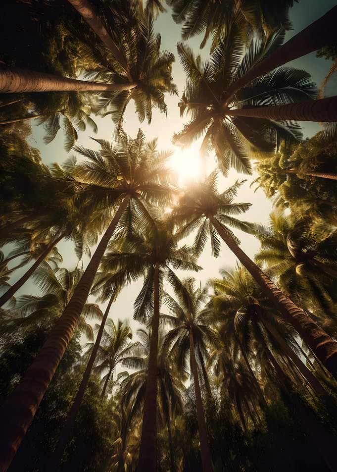 Tropical Haven Palm Trees