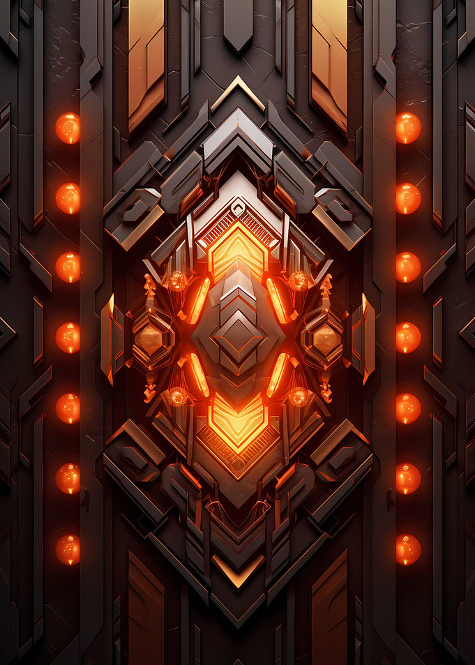 The Futuristic Wall Decor