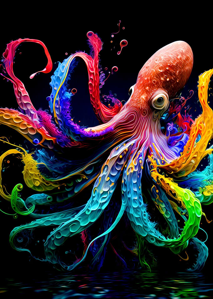 Colorful Octopus