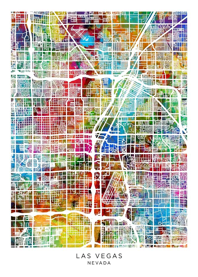 Las Vegas Nevada Map