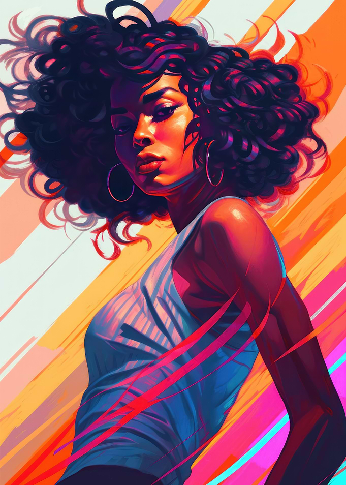 A Beautiful Woman Dancing