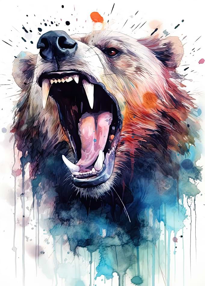 Bear Watercolor