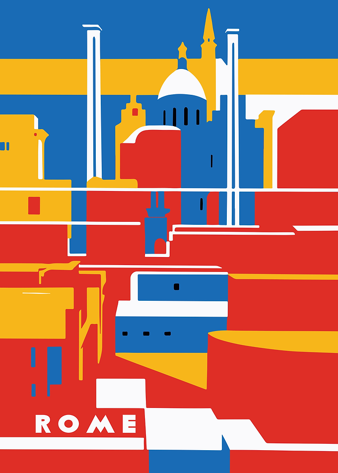 Retro Minimalist ROME