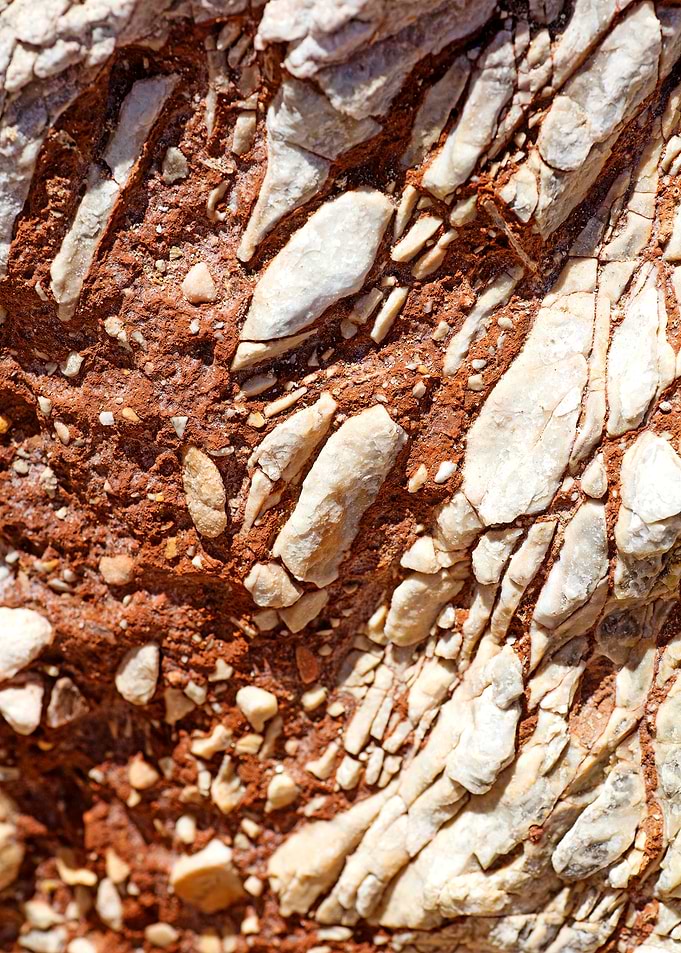 Summer sea rocks close up