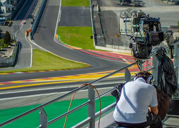 Race cameraman
