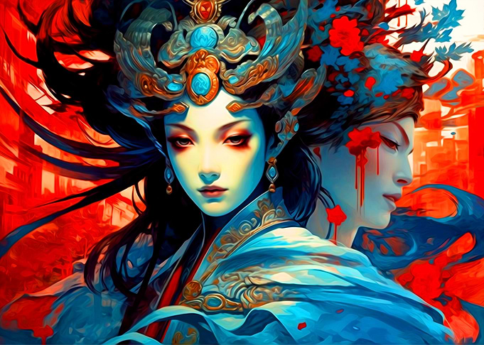 Colorful Queen
