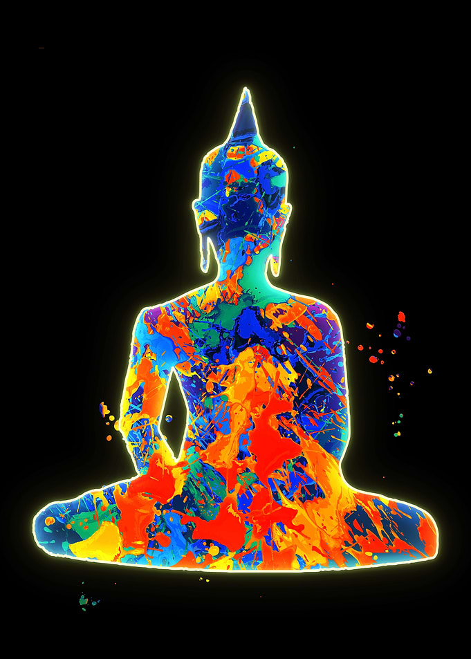 Buddha Yoga Pose