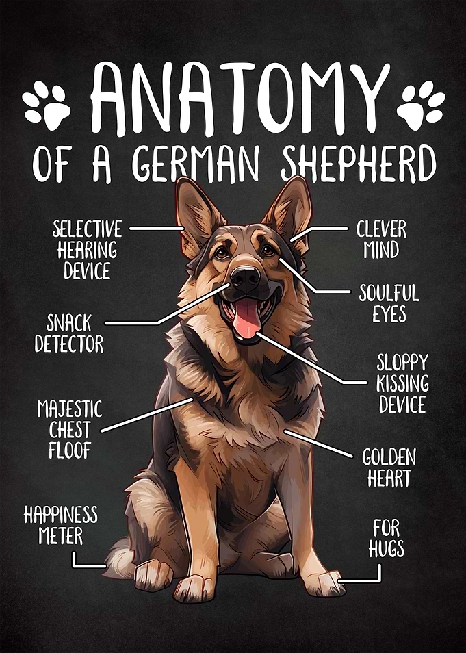 German Shepherd Anatomy
