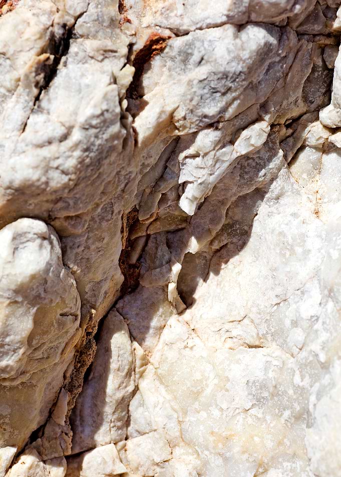 Summer sea rocks close up