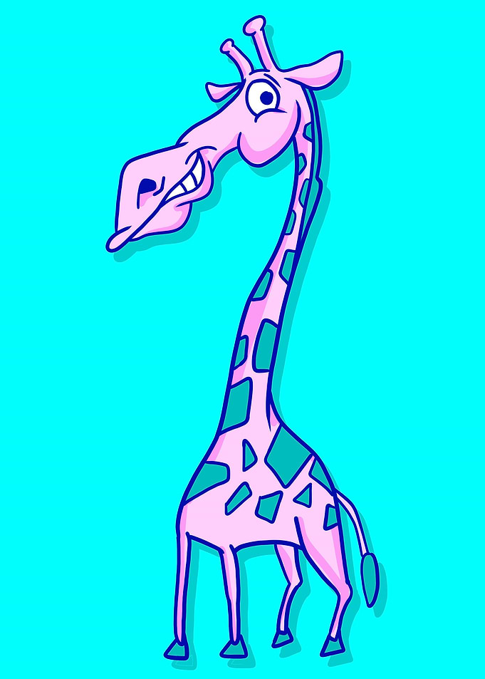 giraffe kids art