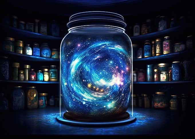 Galaxy in a Jar