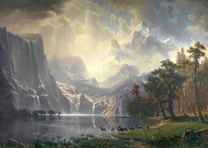 Among the Sierra Nevada
