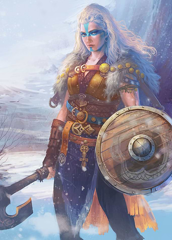 Viking Shield Maiden B