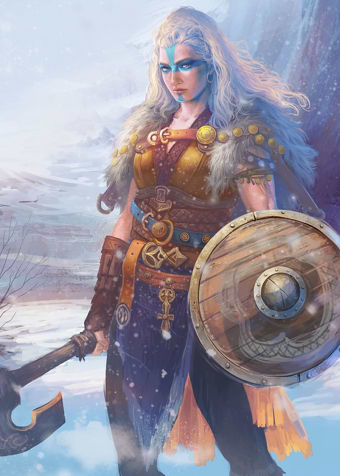 Viking Shield Maiden B