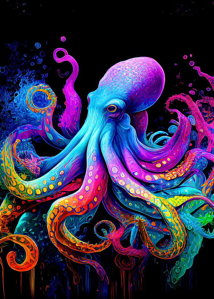 Colorful Octopus