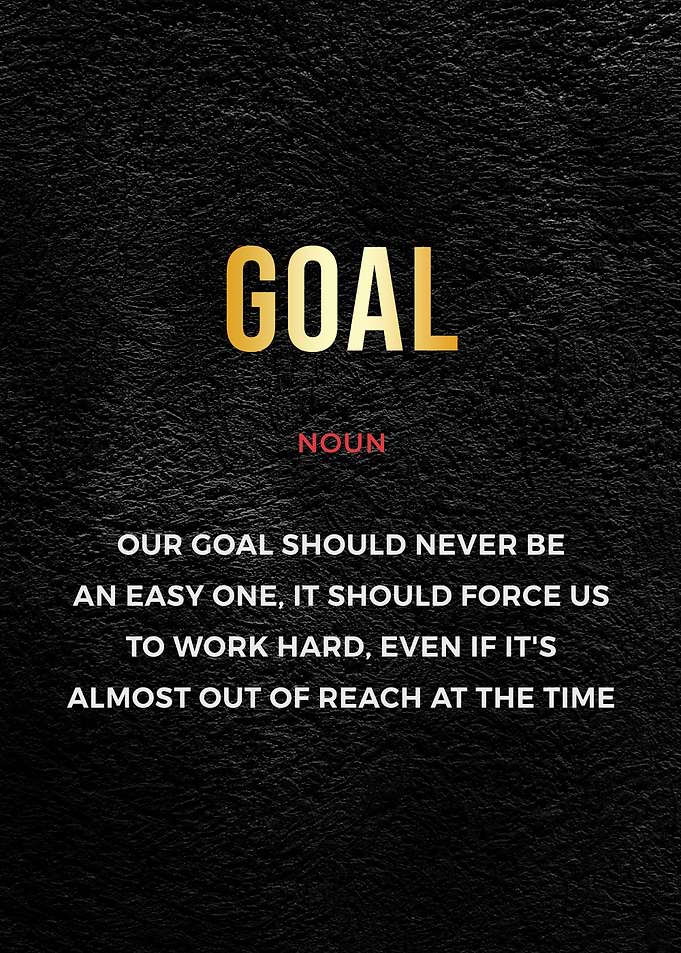 Goal definition
