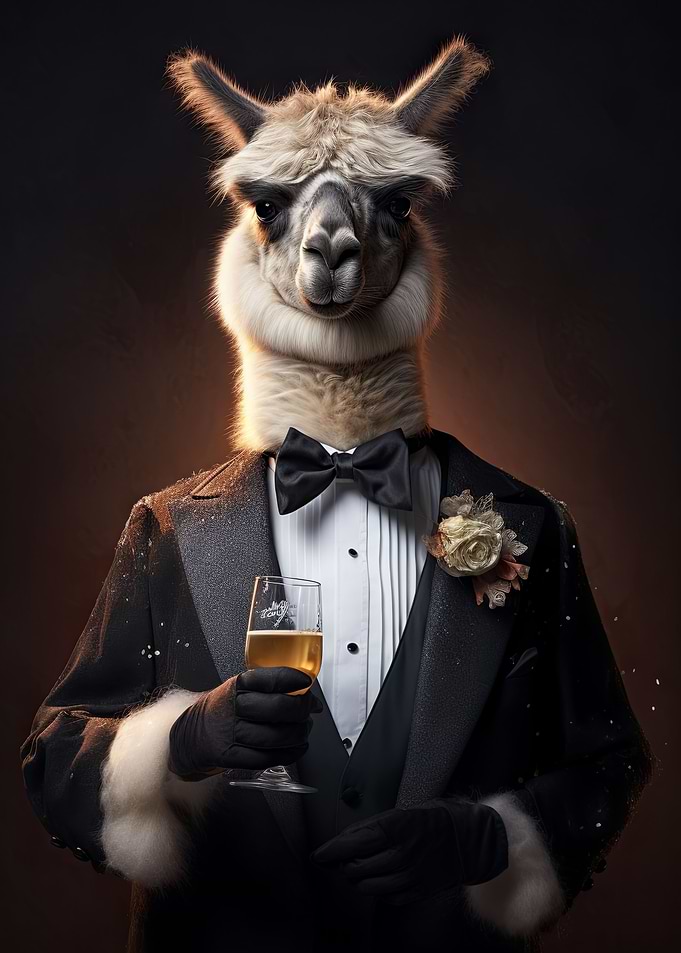 The Vintage Beer Alpaca