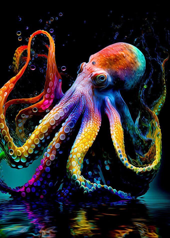 Colorful Octopus