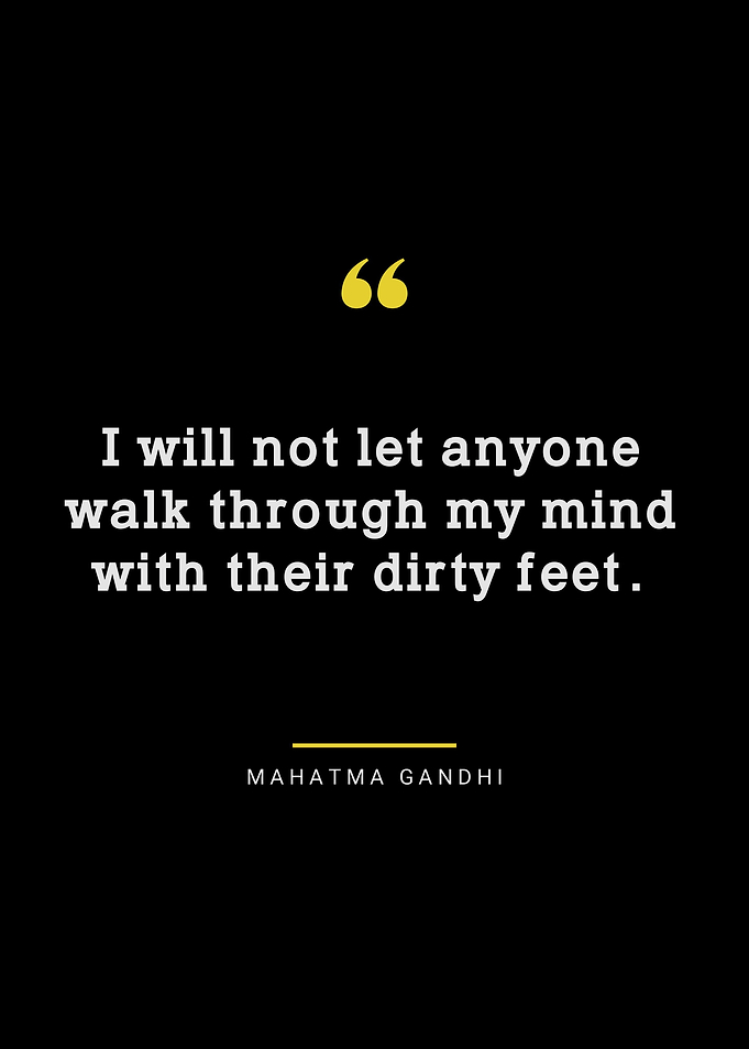 Mahatma Gandhi