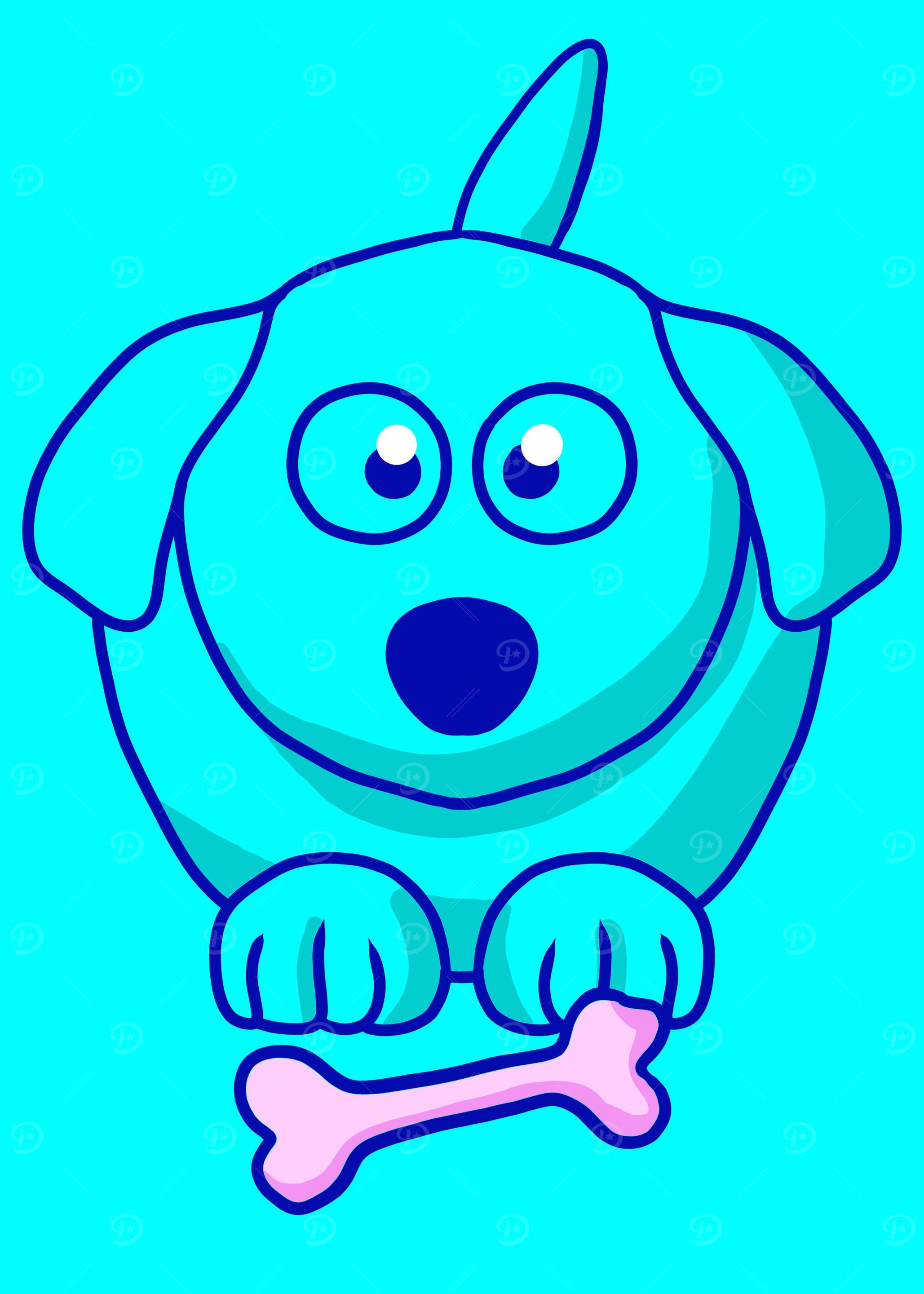 dog and food