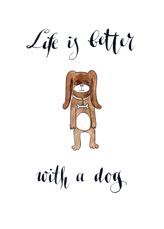 Life is better with a dog