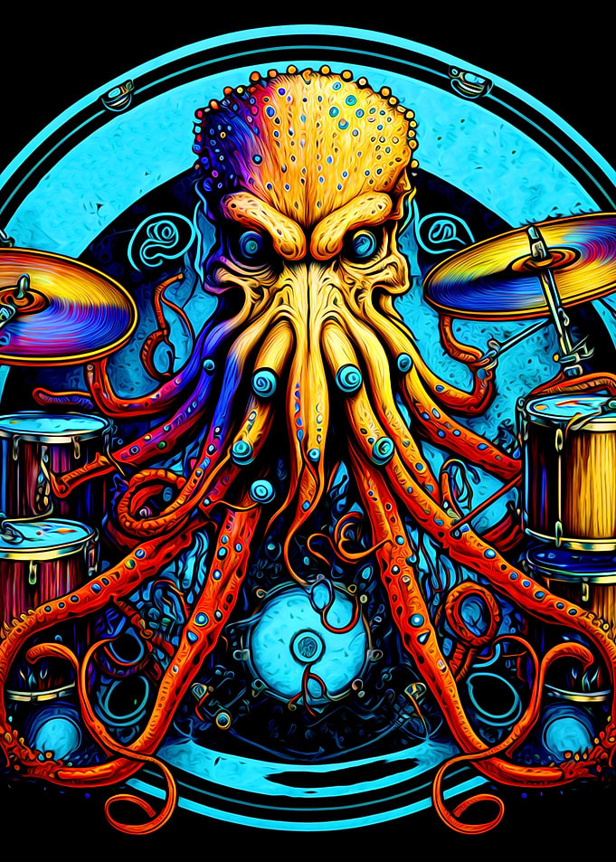 Colorful Octopus