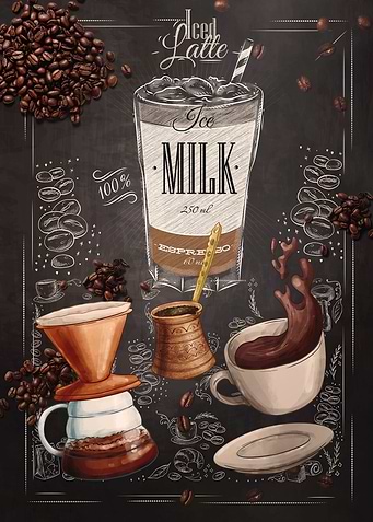 Iced Latte coffee variant