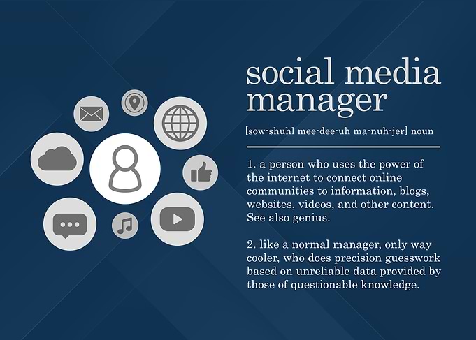 Funny Social Media Manager