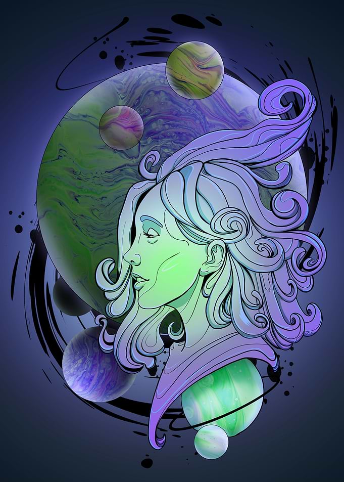 Planet Space Girl