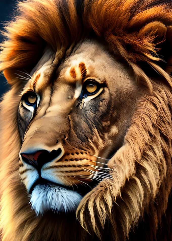 Head of Lion