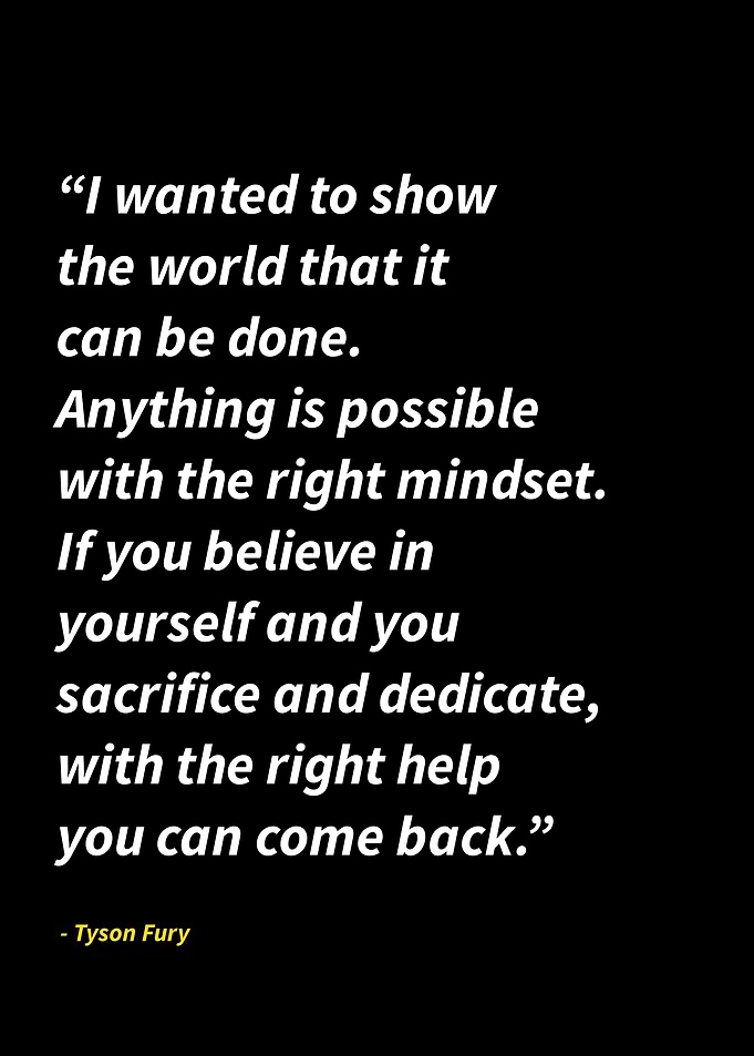 Tyson Fury quotes
