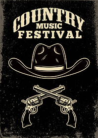 Country music festival pos