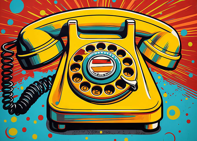 Vintage telephone