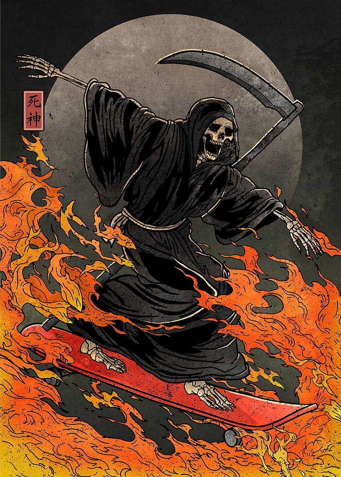 Soul skate Skeleton
