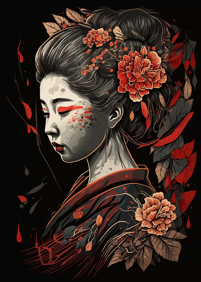 Geisha Samurai Female