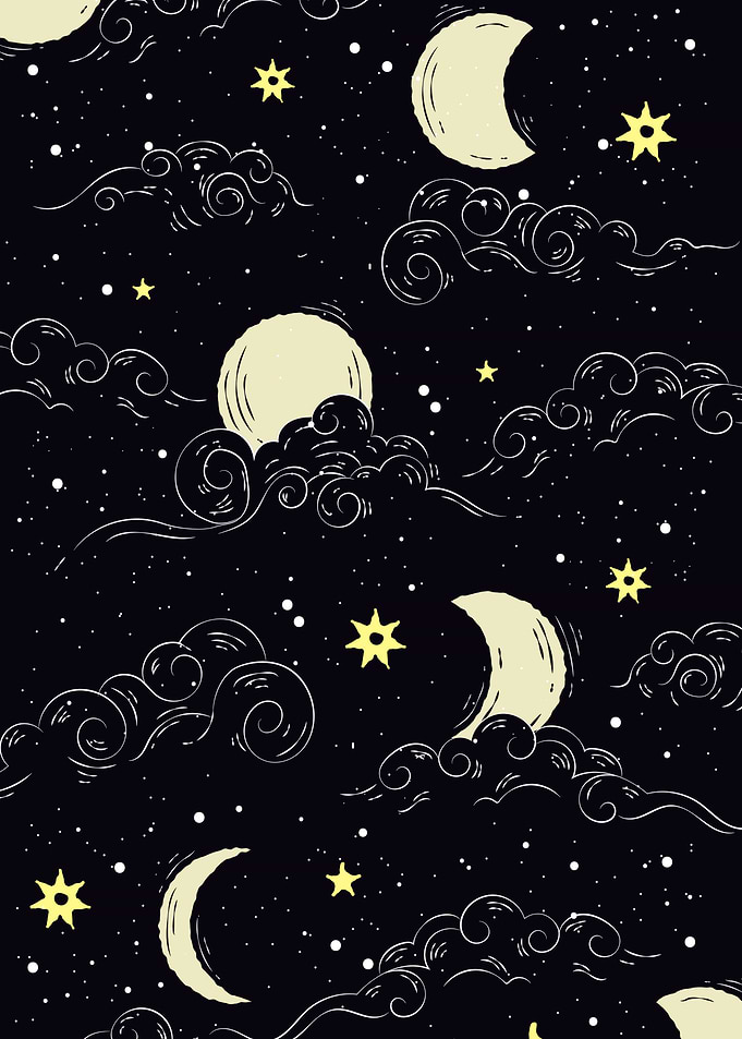 Whimsigoth Celestial Moon