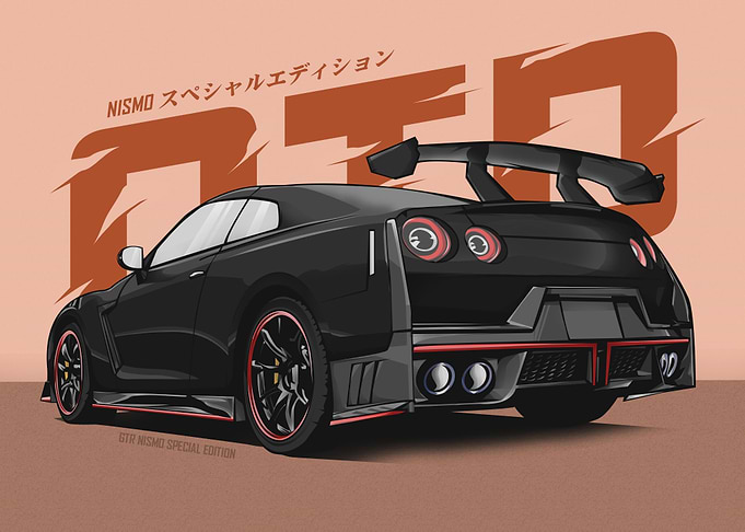 GTR Nismo Black 2