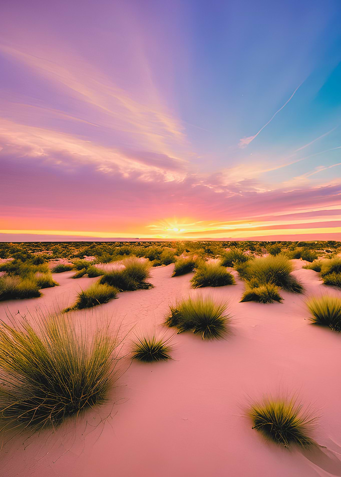 Stunning Desert Grass