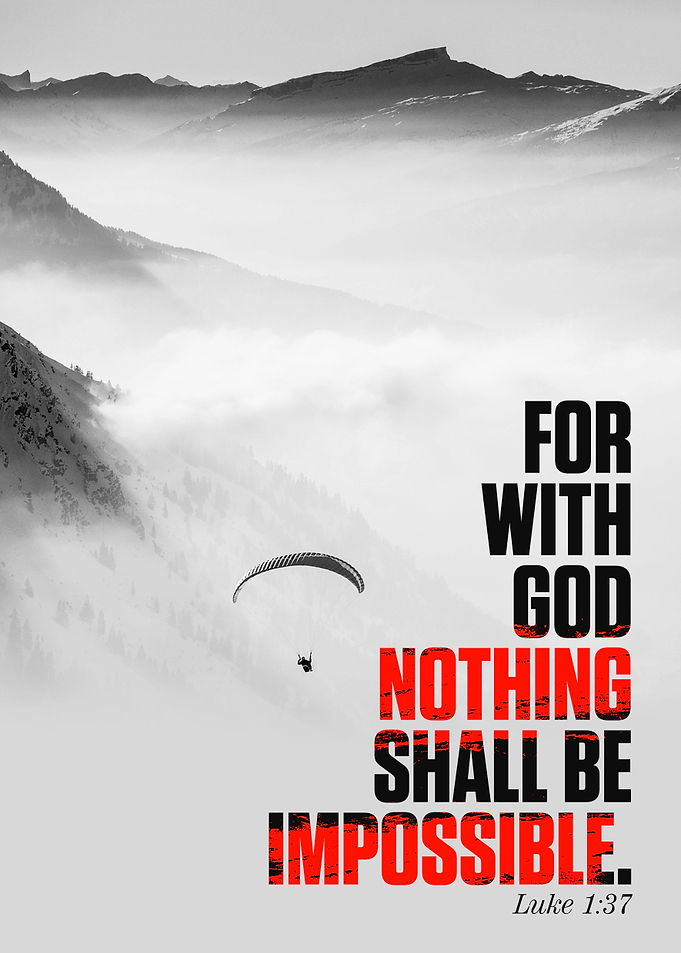 Bible Verses Luke 1 37