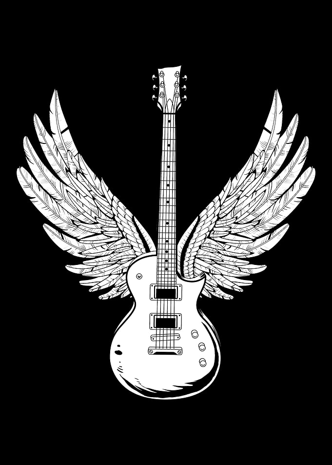 Electric Guitar Wings