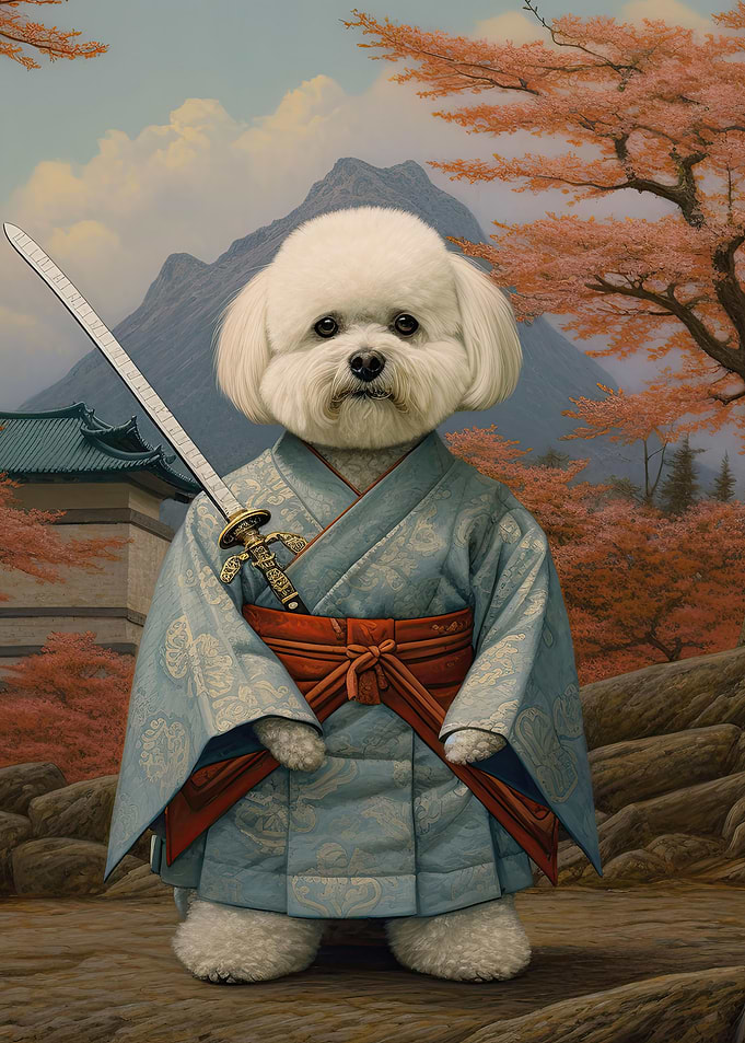 Bichon Frise The Samurai