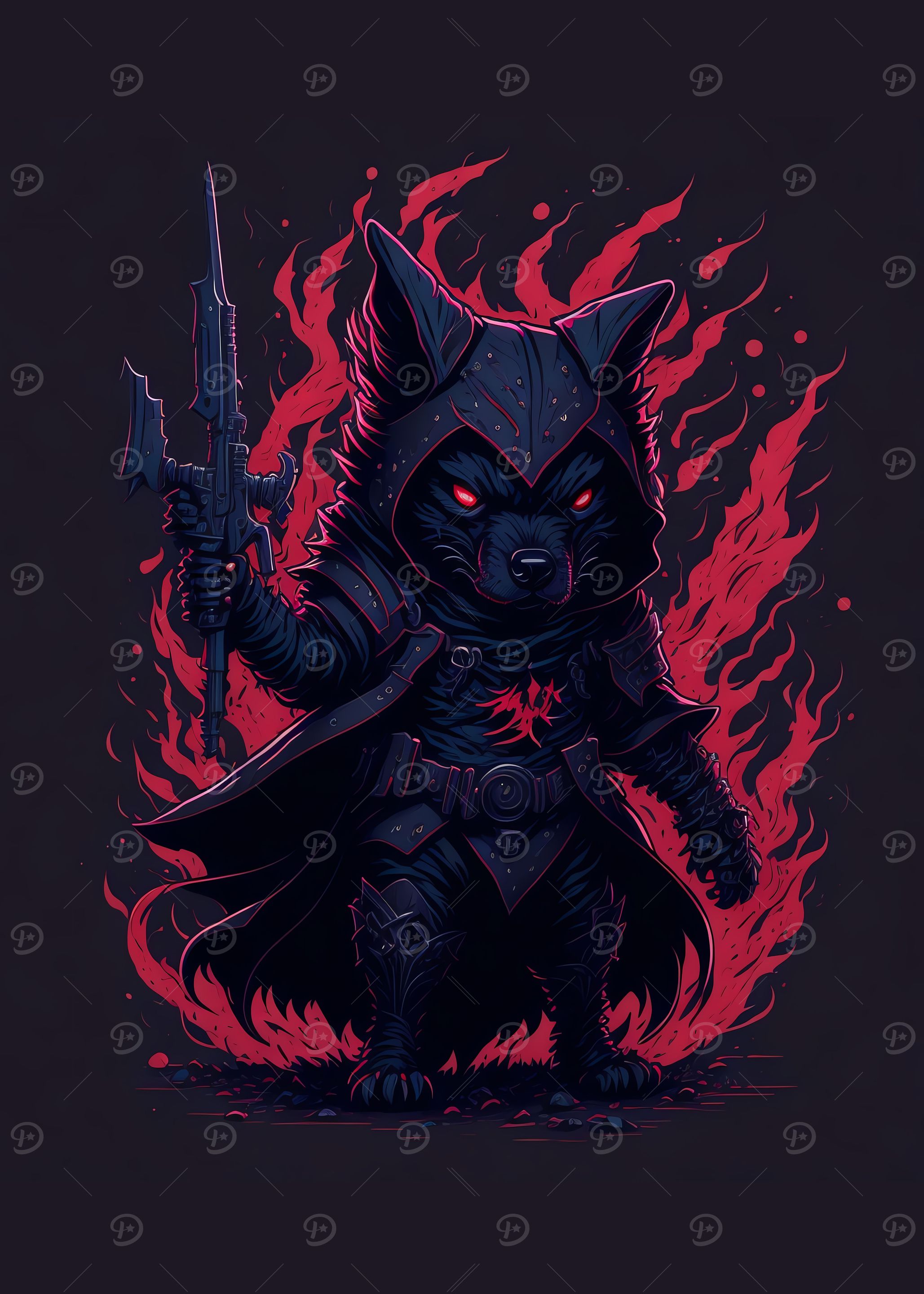 Assasin dog