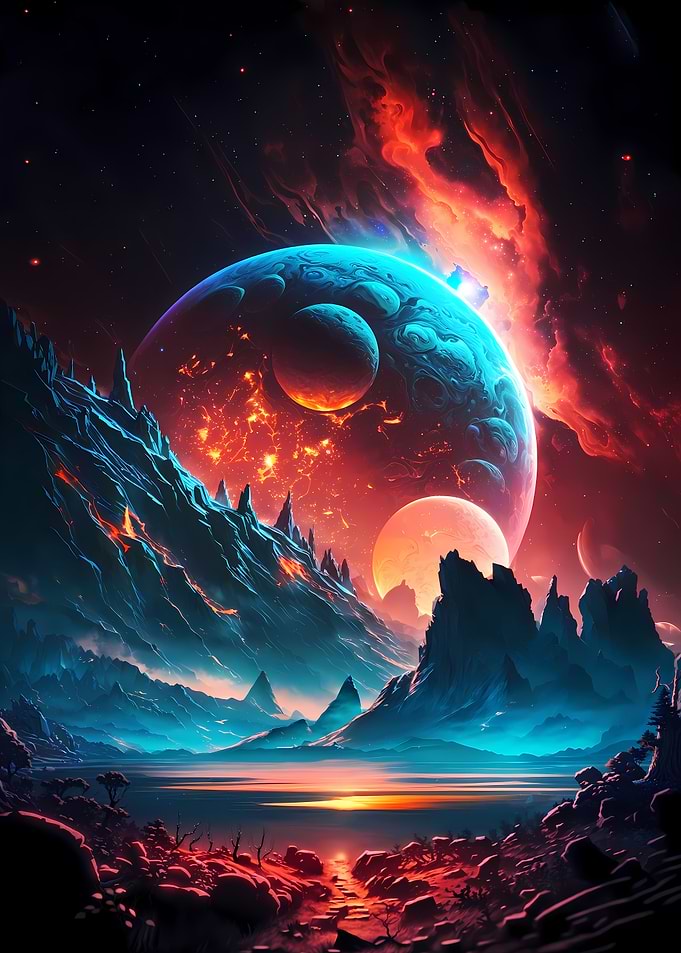 Cosmic Planet Spectacle