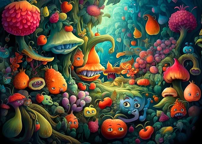 Forest of foods