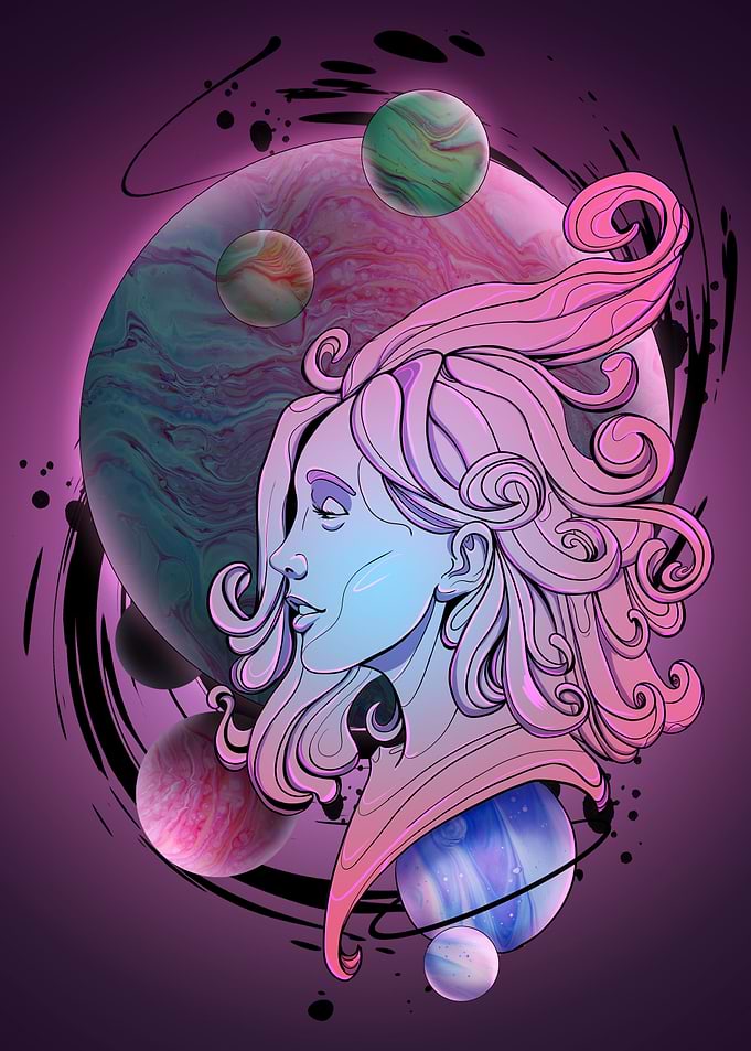 Planet Space Girl