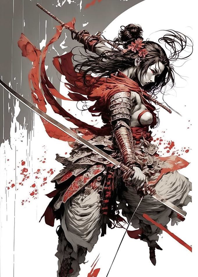 Japanese Samurai woman