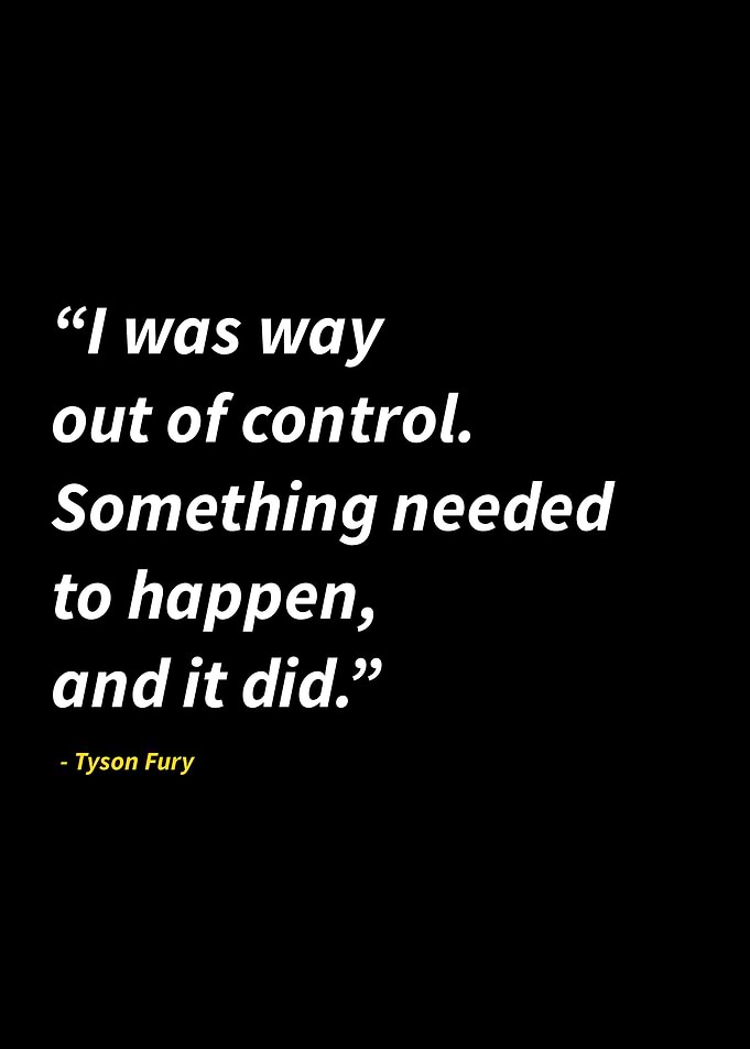 Tyson Fury quotes